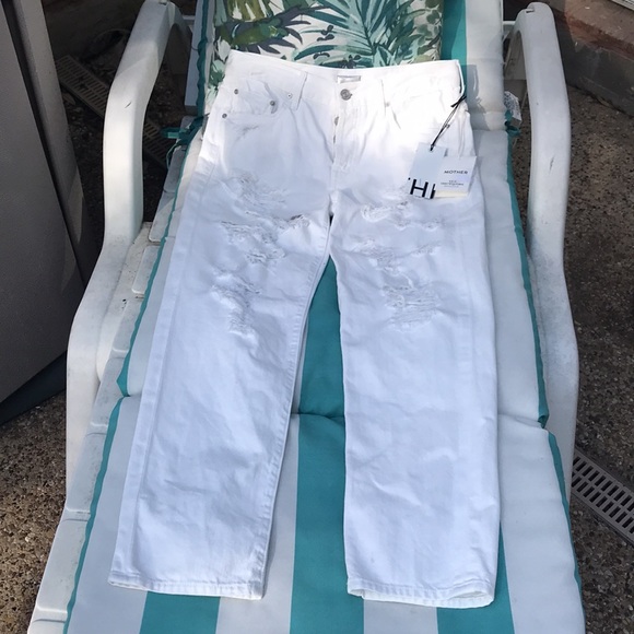 NWT Mother The Loosey in White Size 25 - Picture 5 of 11
